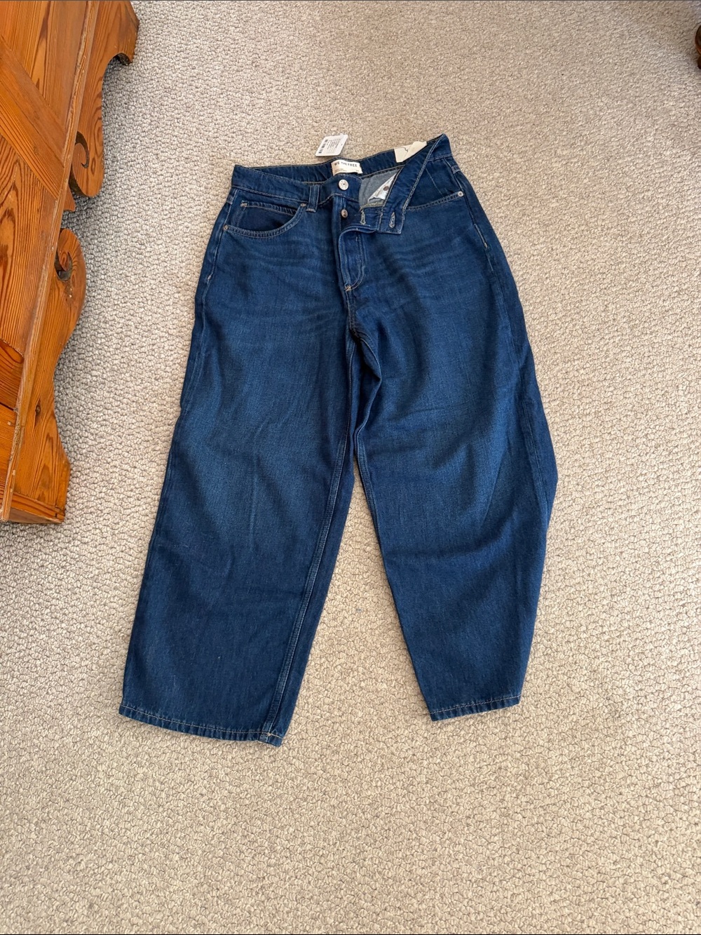 We The Free Dark Blue Relaxed Jeans